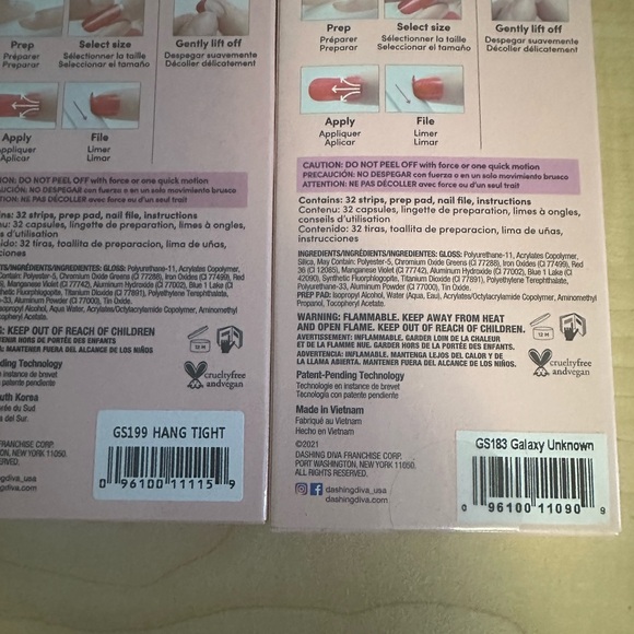 NIB Dashing Diva Gloss Nail Strips - Picture 4 of 4